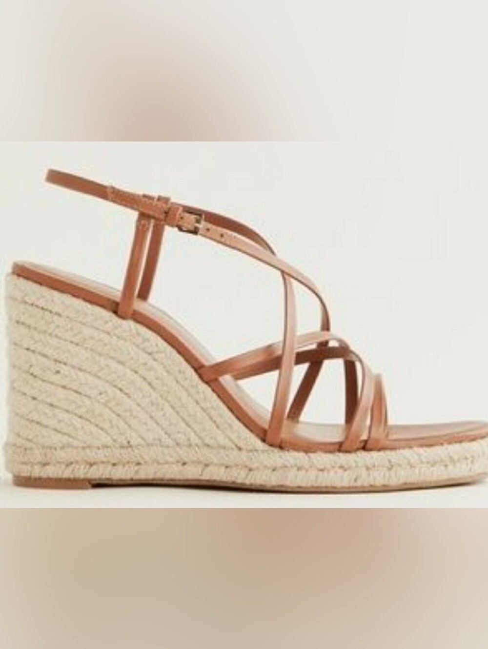 Reformation Alexia Espadrille Platform Slide Sandals